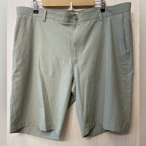 Peter Millar Men's Performance Shorts Size‎ 40 Gray Golf Casual Grey
